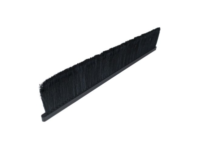 Kehrleistensatz Nylon 0,15 glatt schwarz